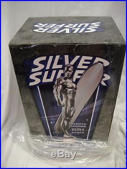 SIGNED & SKETCHED BOWEN & STAN LEE SILVER SURFER Painted STATUE Fantastic Bust