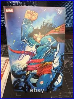 SPIDERMAN/SUPERMAN #1 Felix exclusive variant signed by Daniel Warren Johnson