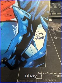 SPIDERMAN/SUPERMAN #1 Felix exclusive variant signed by Daniel Warren Johnson