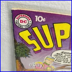 SUPERBOY #78 DC Comics 1960 Rare RAW Unrestored Boarded