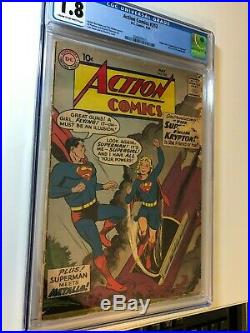 SUPERGIRL 1st app. In Action Comics 252 from 1959 CGC 1.8