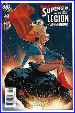 SUPERGIRL AND THE LEGION OF SUPER-HEROES #23 NM RARE ADAM HUGHES VARIANT COVER