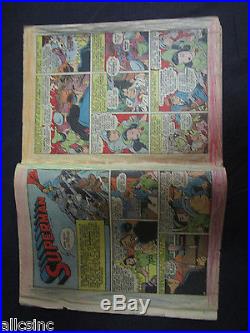 SUPERMAN # 11 GOLDEN AGE CLASSIC BREAKING CHAINS COVER ACTION COMICS NO RESERVE