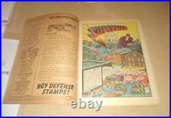 SUPERMAN #16 Golden Age Cover DC Comics 1942 Lois Lane Cover VF CONDITION