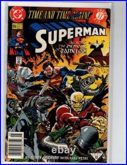 SUPERMAN 18 book lot see scans Son Of Krypton Newsstand VG/NM see List