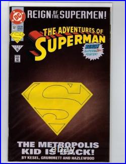 SUPERMAN 18 book lot see scans Son Of Krypton Newsstand VG/NM see List