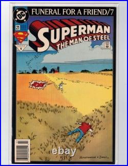 SUPERMAN 18 book lot see scans Son Of Krypton Newsstand VG/NM see List