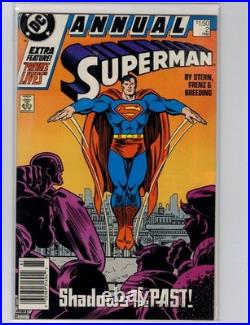 SUPERMAN 18 book lot see scans Son Of Krypton Newsstand VG/NM see List