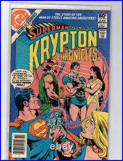 SUPERMAN 18 book lot see scans Son Of Krypton Newsstand VG/NM see List