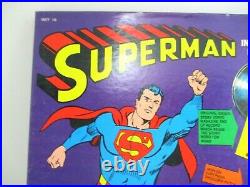 SUPERMAN 1966 GOLDEN RECORD + COMIC WithBOX GORGEOUS
