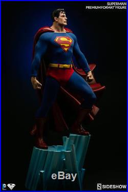 Superman 1/4 Scale Premium Format Figure Sideshow Collectibles Brand New Sealed