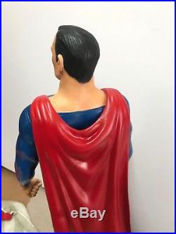 SUPERMAN 21 STATUE based Ross art Joseph Lo Mahusay Sculpt 14 Philippines Rare