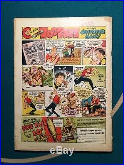 Superman 24 Classic Flag Cover Rare D. C. Early App 1943 Very Nice