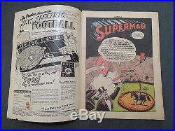 Superman #26 Classic Nazi War Cover Very Scarce 1944 Unrestored Complete
