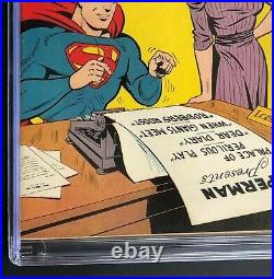 SUPERMAN #27 (DC 1944) CGC 9.2 WHITE PGs ONLY 4 HIGHER! Toyman Appearance