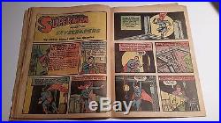 Superman #2 1939 Coverless Incomplete Missing Centerfold