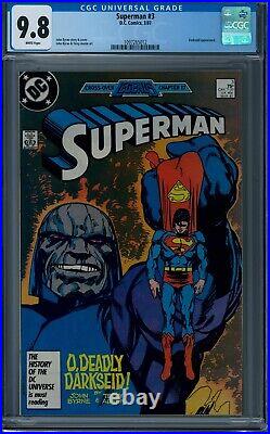 SUPERMAN #3 (3/87) DC Comics white pages