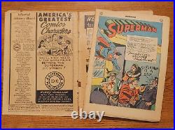 SUPERMAN #55 (DC 1948) Wayne Boring Prankster GD+ (2.5)