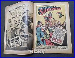 Superman #59 Unrestored High Grade Vf 7.5 Scarce Golden Age 1949