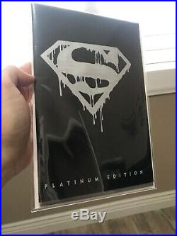 SUPERMAN #75 PLATINUM EDITION Sealed Plus Bonus 1st 3rd 4th Prints