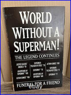 SUPERMAN # 75 VOL 2 1993 -1St Print THE DEATH OF SUPERMAN DC COMIES