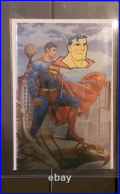 SUPERMAN'78 #1 NM Remarked And Signed MICO SUAYAN EXCLUSIVE JIM LEE VIRGIN FOIL
