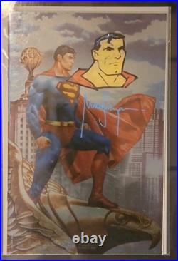SUPERMAN'78 #1 NM Remarked And Signed MICO SUAYAN EXCLUSIVE JIM LEE VIRGIN FOIL