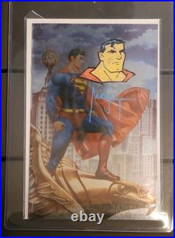 SUPERMAN'78 #1 NM Remarked And Signed MICO SUAYAN EXCLUSIVE JIM LEE VIRGIN FOIL