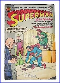 SUPERMAN #88 Raw VG DC Comics 1954 KEY ISSUE