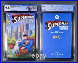 SUPERMAN A Friendship Unleashed #1 CGC 9.8 Milk-Bone Custom Comic 2025