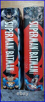 SUPERMAN BATMAN Omnibus Vol #1 & 2 Hard Cover (2022) DC Comics, Both Books