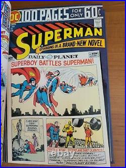 SUPERMAN BOUND VOLUMES #283- #294 HARD COVER BOOK DC Comics 1975