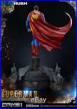 SUPERMAN Batman HUSH Prime 1 statue SCULPT CAPE 418/750 1/3 NEW Sideshow BOOK