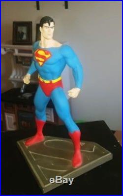SUPERMAN Bowen SEINFELD GRAPHITTI Statue FULL SIZE 1993 Porcelain no box