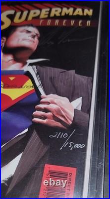 SUPERMAN FOREVER #1 Comic Book SIGNED (Autographed) by 6 creators & writers