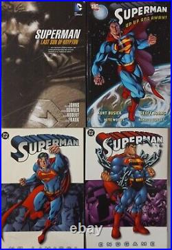 SUPERMAN Huge lot collection of 60 tpb books Neal Adams John Byrne Moore Romita