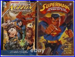 SUPERMAN Huge lot collection of 60 tpb books Neal Adams John Byrne Moore Romita