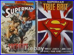 SUPERMAN Huge lot collection of 60 tpb books Neal Adams John Byrne Moore Romita