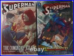 SUPERMAN Huge lot collection of 60 tpb books Neal Adams John Byrne Moore Romita