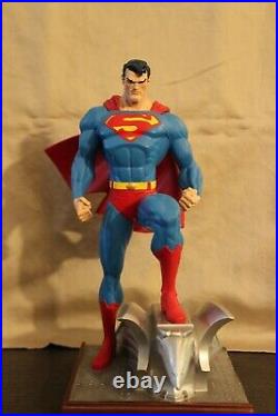 SUPERMAN JIM LEE DC Direct FULL SIZE STATUE LIMITED EDITION #5429 Of 6500