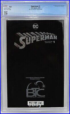 SUPERMAN LOST #1 GOLD CGC 9.8, Superman #1 Black Platinum CGC 9.8 DC Comics BTC