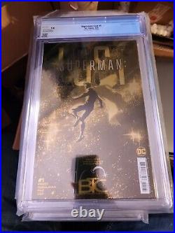SUPERMAN LOST #1 GOLD SPOT FOIL VARIANT CGC 9.8 Ships Same Day