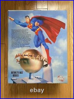 SUPERMAN MOTORIZED Deluxe 14 Ltd Ed Statue # 0027/1500 DC Direct 2006 Matthews