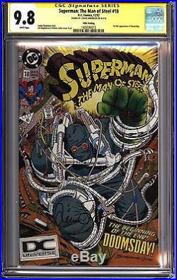 SUPERMAN Man of Steel #18 CGC 9.8 SS FIFTH (5th) Print! Simonson (1425594012)