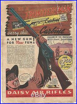 SUPERMAN No. 2 Comic (1939) Original Front & Back Cover Only. No Inside Pages