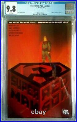 SUPERMAN RED SON TPB #nn CGC 9.8 White 2004, Johnson, $18 cover