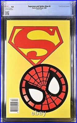 SUPERMAN & SPIDER-MAN #2 CGC 9.8 German Edition ONLY 9.8 in existence