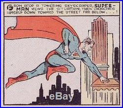 SUPERMAN SUNDAY PAGE #1 AMAZING HIGH GRADE! Nov 5, 1939 RARE! ORIGIN