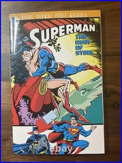 SUPERMAN The Man of Steel Vol. 8 Eight DC Comics TPB OOP Graphic Novel Rare