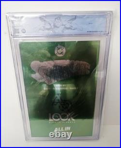 SUPERMAN UNLIMITED 2 CGC 9.8 Dine In Cinemas Green Foil Kryptonite Variant Cover